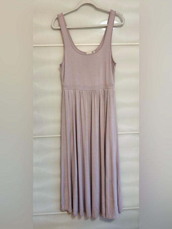 Wilfred Dresses & Skirts - Aritzia Wilfred market dress light mauve blush lavender gray size L pockets